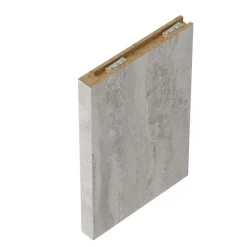 Plan De Travail Salle De Bains|Kiamami Valentina Élément Vertical 30Cm Finition Effet Béton