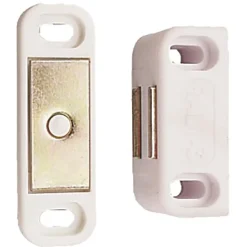 Arelec Loqueteau Raly 35x14x14mm 3kg blanc - - 111001
