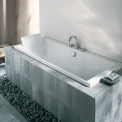 Baignoire Droite|Jacob Delafon Lot baignoire droite 170 X 70 Evok + pare-bain noir mat