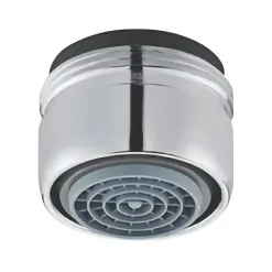 Accessoire De Robinet|Presto Lot de 2 aérateurs antitartre avec limiteur de débit 3 l/min M 24x1 chromé