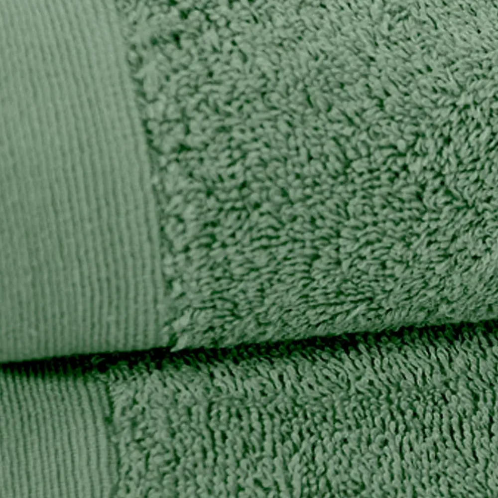 Sensei Maison Lot de 2 draps de bain 500 g/m² Lichen 70x130 cm STUDIO
