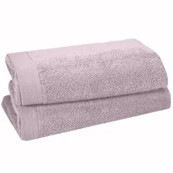 Sensei Maison Lot de 2 draps de bain 500 g/m² Lavandin 70x130 cm STUDIO