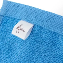 Serviette De Bain|Linnea Lot de 2 draps de douche 70x130 cm ALPHA bleu Turquoise