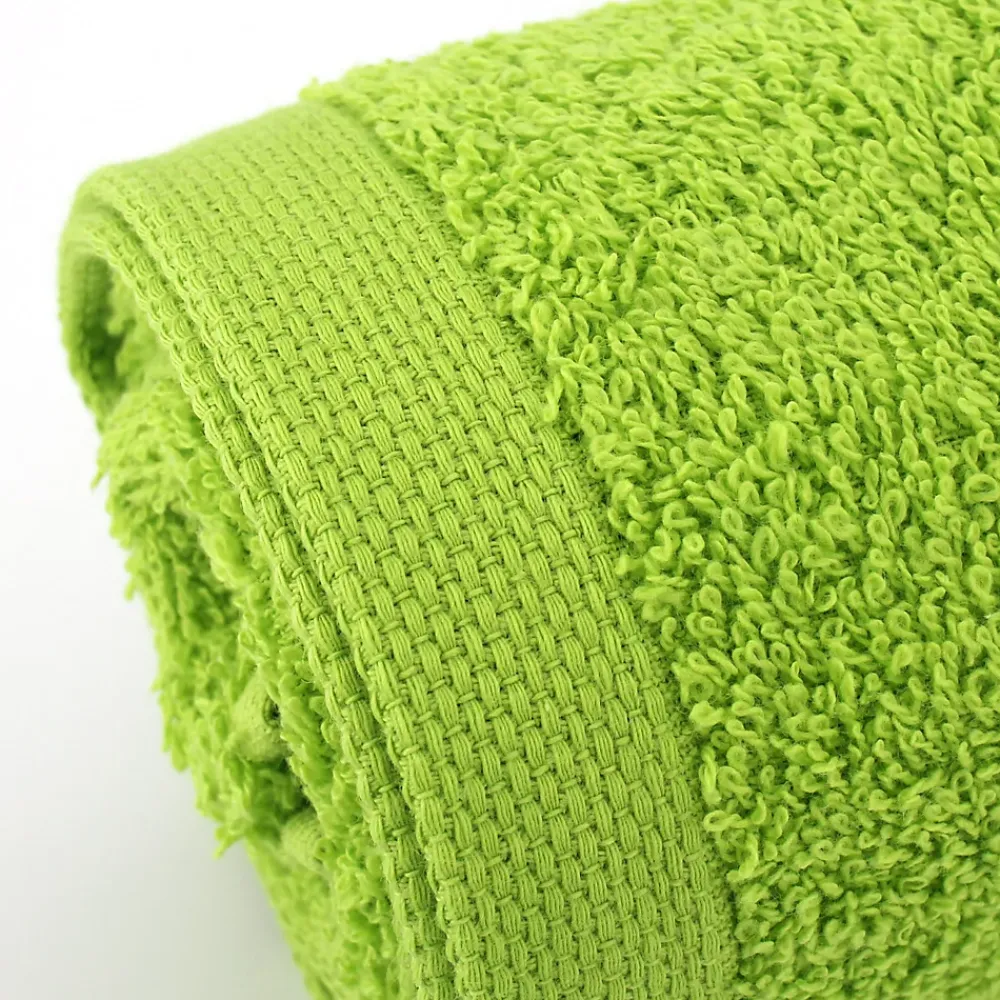 Linnea Lot de 2 draps de douche 70x130 cm ALPHA vert Pistache