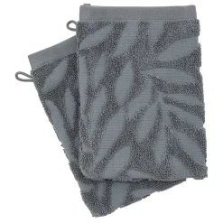 Atmosphera Créateur D'Intérieur Lot de 2 gants - coton - gris foncé - 15x21 cm - Atmosphera