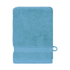 Sensei Maison Lot de 3 gants de toilette 550 g/m² Cobalt 16x22 cm LUXURY