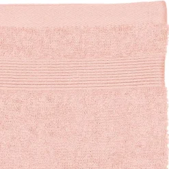 Atmosphera Créateur D'Intérieur Lot de 2 gants de toilette - coton 450 gr/m² - rose 15x21 cm - Atmosphera