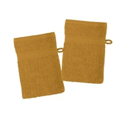 Eden Lot de 2 gants de toilette Laguna