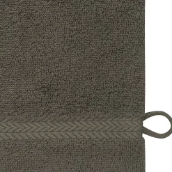 Gant De Toilette|Sensei Maison Lot de 3 gants de toilette 550 g/m² Noisette 16x22 cm LUXURY