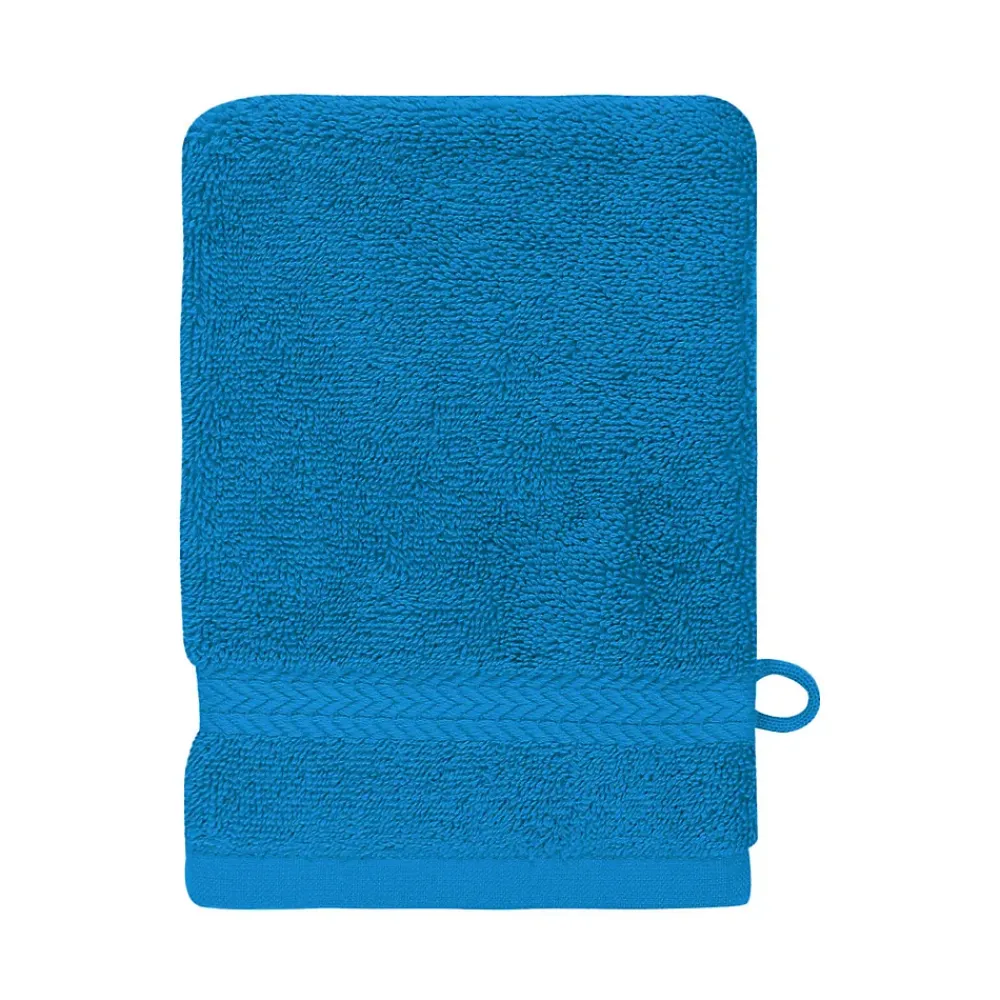 Sensei Maison Lot de 3 gants de toilette 550 g/m² Ocean 16x22 cm LUXURY