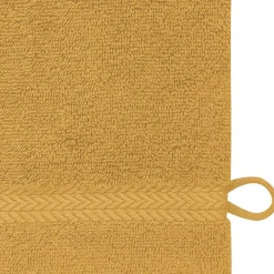 Sensei Maison Lot de 3 gants de toilette 550 g/m² Caramel 16x22 cm LUXURY