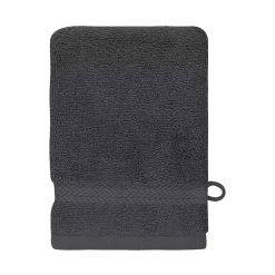 Gant De Toilette|Sensei Maison Lot de 3 gants de toilette 550 g/m² Ardoise 16x22 cm LUXURY
