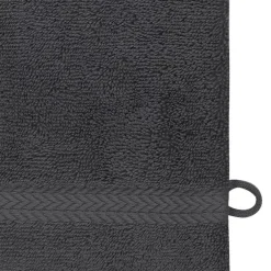 Gant De Toilette|Sensei Maison Lot de 3 gants de toilette 550 g/m² Ardoise 16x22 cm LUXURY