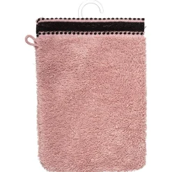 Atmosphera Créateur D'Intérieur Lot de 2 gants de toilette Joia - coton 550 gr/m² - rose 15x21 cm - Atmosphera