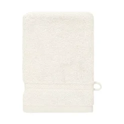 Gant De Toilette|Sensei Maison Lot de 3 gants de toilette 550 g/m² Ecru 16x22 cm LUXURY