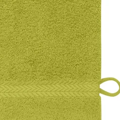 Sensei Maison Lot de 3 gants de toilette 550 g/m² Citronelle 16x22 cm LUXURY