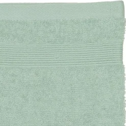 Atmosphera Créateur D'Intérieur Lot de 2 gants de toilette - coton 450 gr/m² - vert céladon 15x21 cm - Atmosphera