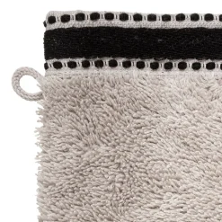 Gant De Toilette|Atmosphera Créateur D'Intérieur Lot de 2 gants de toilette Joia - coton 550 gr/m² - lin 15x21 cm - Atmosphera