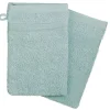 Eden Lot de 2 gants de toilette 15 x 21 cm Couleur moderne bleu glacier