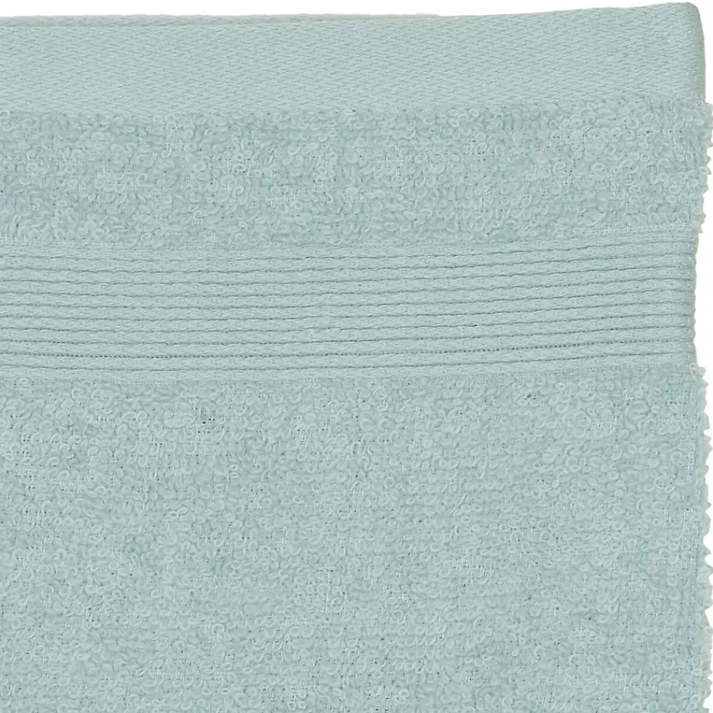 Eden Lot de 2 gants de toilette 15 x 21 cm Couleur moderne bleu glacier