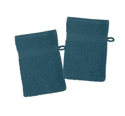 Serviette De Toilette|Eden Lot de 2 gants de toilette Laguna
