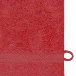 Sensei Maison Lot de 3 gants de toilette 550 g/m² Rubis 16x22 cm LUXURY
