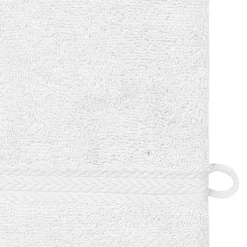 Gant De Toilette|Sensei Maison Lot de 3 gants de toilette 550 g/m² Blanc 16x22 cm LUXURY