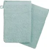 Atmosphera Créateur D'Intérieur Lot de 2 gants de toilette - coton 450 gr/m² - bleu givre 15x21 cm - Atmosphera