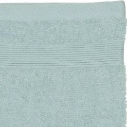 Atmosphera Créateur D'Intérieur Lot de 2 gants de toilette - coton 450 gr/m² - bleu givre 15x21 cm - Atmosphera