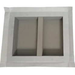 U-tile Lot de 2 niches à carreler étanches - formats intérieurs 50 x 40 cm - 9 cm de profondeur