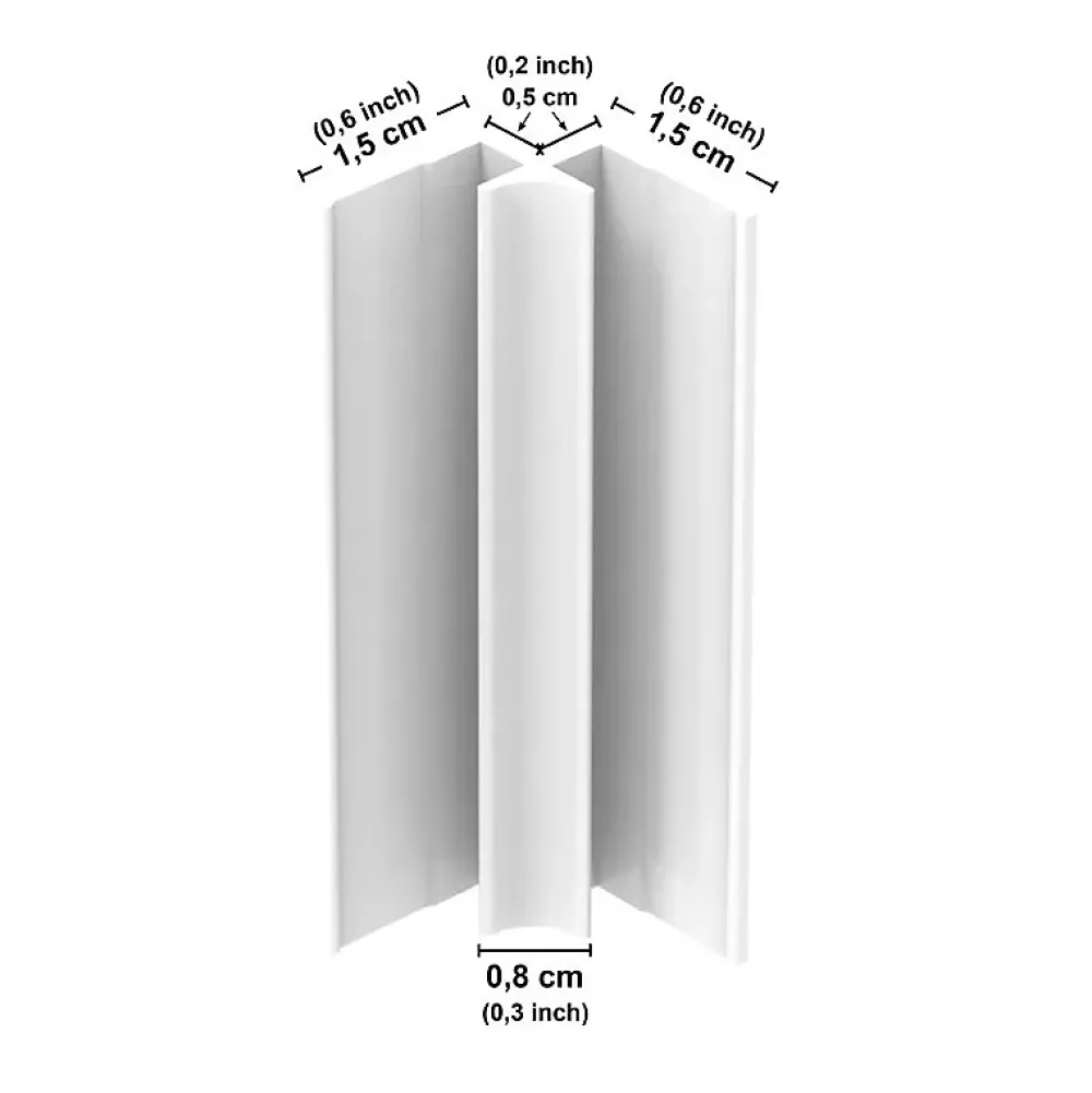 Panneau Mural De Salle De Bains|99Deco Lot de 2 panneaux de douche en aluminium (90x220 & 120x220 cm) + profilés blanc - Sotma - Blanc et doré