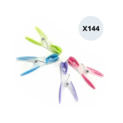 Etendoir À Linge|MSV Lot de 144 pinces à linge bimatière