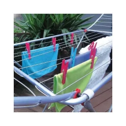 MSV Lot de 120 pinces à linge plastique