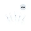 MSV Lot de 144 pinces à linge plastique géantes