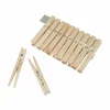 Paris Prix Lot de 12 Pinces à Linge "Bois" 10cm Naturel