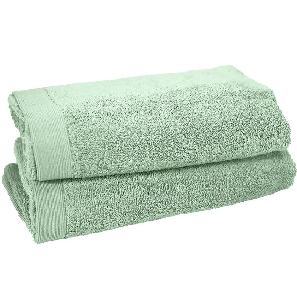 Serviette De Toilette|Sensei Maison Lot de 2 serviettes de toilette 500 g/m² Menthe 50x90 cm STUDIO