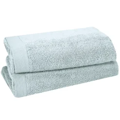 Serviette De Toilette|Sensei Maison Lot de 2 serviettes de toilette 500 g/m² Nuage 50x90 cm STUDIO