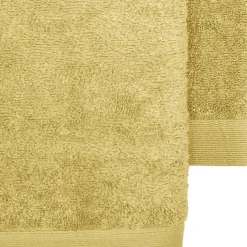 Sensei Maison Lot de 2 serviettes de toilette 500 g/m² Miel 50x90 cm STUDIO