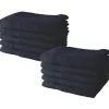 Serviette De Toilette|Todays Tools Lot de 10 serviettes de Toilette TODAY 50x90 cm 100% Coton - Navy