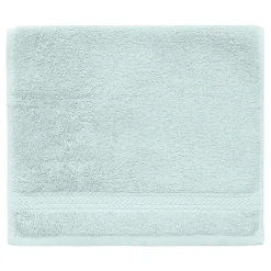 Sensei Maison Lot de 3 serviettes invité 550 g/m² Bleu Arctic 30x50 cm LUXURY