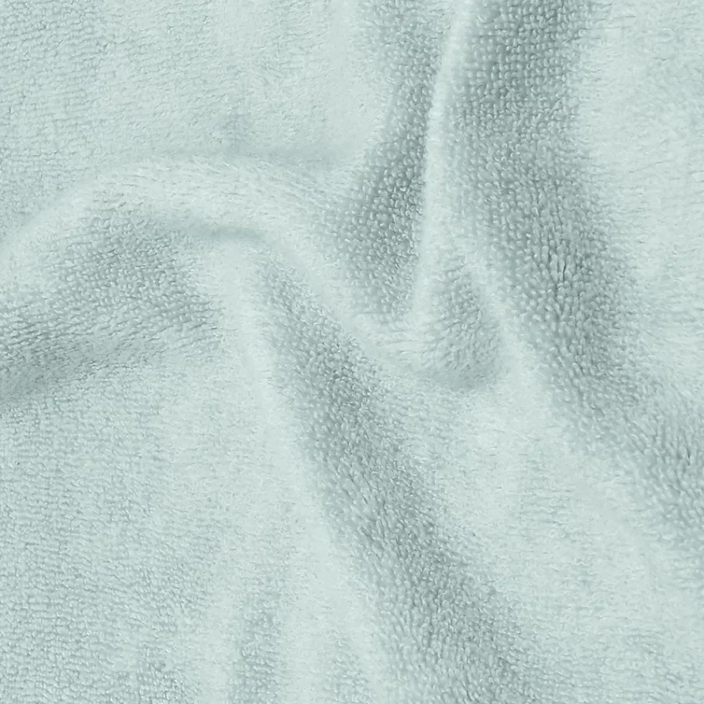 Sensei Maison Lot de 3 serviettes invité 550 g/m² Bleu Arctic 30x50 cm LUXURY