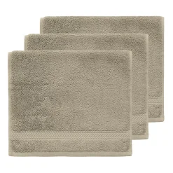 Sensei Maison Lot de 3 serviettes invité 550 g/m² Mastic 30x50 cm LUXURY