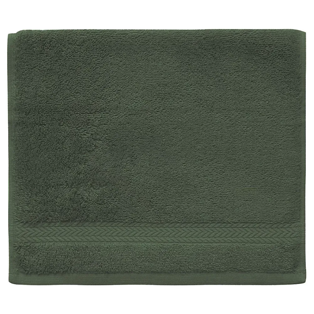 Sensei Maison Lot de 3 serviettes invité 550 g/m² Eucalyptus 30x50 cm LUXURY