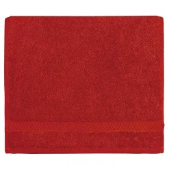Sensei Maison Lot de 3 serviettes invité 550 g/m² Rubis 30x50 cm LUXURY