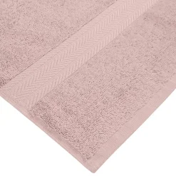 Serviette De Toilette|Sensei Maison Lot de 3 serviettes invité 550 g/m² Nude 30x50 cm LUXURY