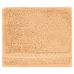 Sensei Maison Lot de 3 serviettes invité 550 g/m² Pêche 30x50 cm LUXURY