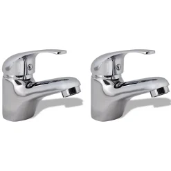 Helloshop26 Lot de deux robinets de bidet