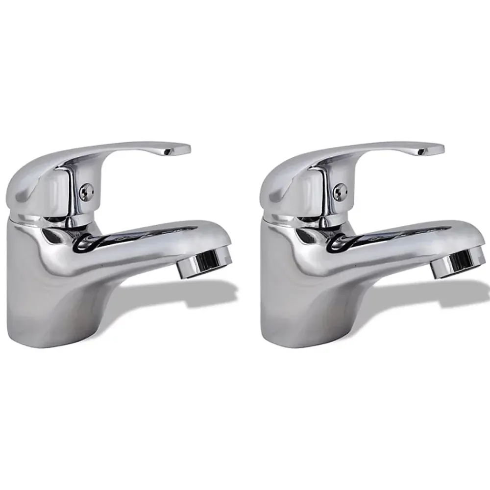 Helloshop26 Lot de deux robinets de bidet