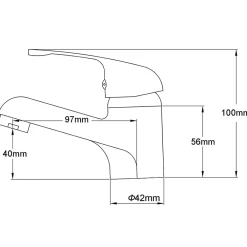 Helloshop26 Lot de deux robinets de bidet