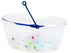 Etendoir À Linge| Lot Panier + 24 pinces à linge bi-matière MSV